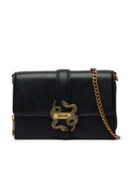 Just Cavalli Torebka 80RA5PA6 ZSA89 Czarny. Czarne torebki wieczorowe Just Cavalli, bez wzorów, ze skóry, wizytowe, bez kołnierzyka, bez ramiączek. Za 660.99 zł.