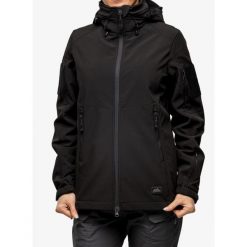 Kurtka softshell damska Helikon-Tex Gunfighter Woman's Jacket. Czarne kurtki damskie HELIKON-TEX, s, bez wzorów, z softshellu, bez kaptura. Za 482.99 zł.