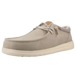 Buty HEY DUDE HD43352 PAUL CLASSIC Beżowy. Brązowe buty fitness męskie Hey dude, na fitness i siłownię. Za 339.99 zł.