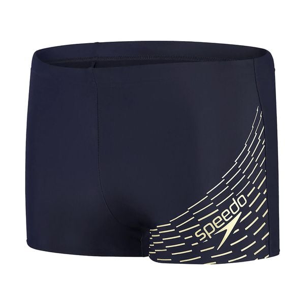 Spodenki kąpielówki męskie Speedo Medley Logo Aquashort. Niebieskie kąpielówki męskie Speedo, m, bez wzorów, do pływania. Za 73.99 zł.