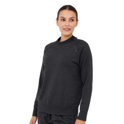 Bluza damska wełniana Brubeck OUTDOOR MERINO. Zielone bluzy bez kaptura damskie Brubeck, xl, z elastanu. Za 249.00 zł.