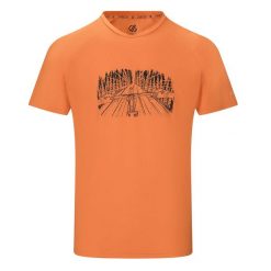 Męska Koszulka Tech II Trees. Brązowe t-shirty sportowe męskie Dare 2b, l, z elastanu, bez ramiączek, do biegania. Za 84.99 zł.