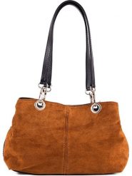 Lia Biassoni Skórzana torebka w kolorze jasnobrązowym - 32 x 20 x 14 cm rozmiar: onesize. Brązowe torebki klasyczne damskie Lia Biassoni, bez wzorów, z materiału, bez dodatków. Za 252.94 zł.