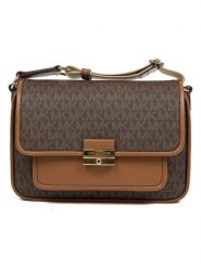 Michael Kors Torebka w kolorze ciemnobrązowym - 24 x 16 x 8 cm rozmiar: onesize. Brązowe torebki klasyczne damskie Michael Kors, bez wzorów, z materiału, bez dodatków. Za 1,068.61 zł.