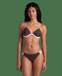 Strój kąpielowy damski dwuczęściowy bikini basen plaża Arena Pro File. Brązowe bikini damskie Arena, bez wzorów. Za 121.98 zł.