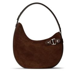 Torebka LAUREN RALPH LAUREN. Brązowe torebki klasyczne damskie Lauren Ralph Lauren, bez wzorów, bez dodatków. Za 1,359.00 zł.