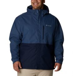 Kurtka Sportowa Z Kapturem Męska Columbia Hikebound. Niebieskie kurtki treningowe męskie Columbia, m, bez wzorów, ze skóry. Za 554.99 zł.