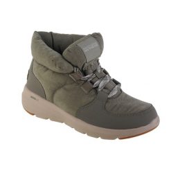 Buty zimowe damskie, Glacial Ultra - Trend Up. Zielone obuwie trekkingowe damskie Skechers, na zimę. Za 299.99 zł.