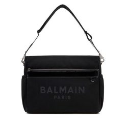Torba do przewijania Balmain. Czarne torebki klasyczne damskie Balmain, bez wzorów, bez dodatków. Za 3,249.00 zł.