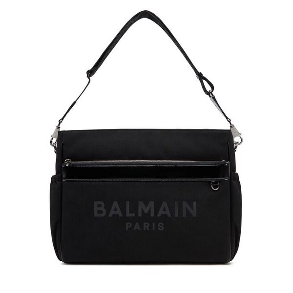 Torba do przewijania Balmain. Czarne torebki klasyczne damskie Balmain, bez wzorów, bez dodatków. Za 3,249.00 zł.