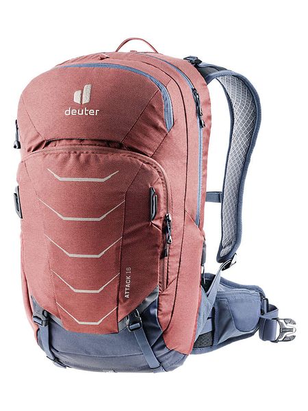 Deuter Plecak turystyczny "Attack 16" w kolorze czerwonym - 26 x 50 x 16 cm rozmiar: onesize. Czerwone plecaki damskie Deuter, bez wzorów, z materiału, sportowe. Za 624.95 zł.