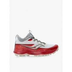 Buty trailowe męskie Saucony Peregrine 13 ST. Czerwone obuwie do biegania damskie Saucony. Za 449.99 zł.