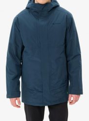 Kurtka ocieplana męska Vaude Rosemoor Padded Parka. Niebieskie parki męskie Vaude, na zimę, l, bez wzorów. Za 732.59 zł.