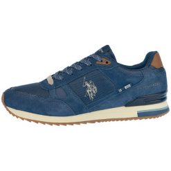 U.S. POLO ASSN. tenisówki męskie Wilde 1, 42 niebieskie. Niebieskie trampki i tenisówki męskie U.S. Polo Assn., bez wzorów, bez zapięcia. Za 419.00 zł.