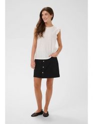 Cream Top w kolorze białym rozmiar: L. Białe topy damskie Cream, l, bez wzorów, bez kołnierzyka. Za 84.79 zł.