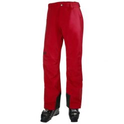 Spodnie narciarskie Helly Hansen legendary insulated. Czerwone spodnie materiałowe męskie Helly Hansen, bez wzorów, sportowe. W wyprzedaży za 687.20 zł.