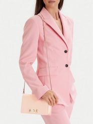 Nine West Torebka EO-Bellis-LX20070 Różowy. Czerwone torebki klasyczne damskie Nine West, bez wzorów, z materiału, wizytowe, bez kołnierzyka, bez ramiączek. Za 219.99 zł.