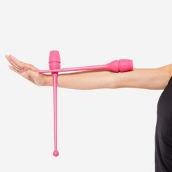 Maczugi do gimnastyki artystycznej Domyos 36 cm. Czerwone szorty sportowe męskie DOMYOS, z materiału, na fitness i siłownię. Za 89.99 zł.