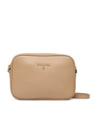 Patrizia Pepe Torebka CB8985/L001-R874 Beżowy. Brązowe listonoszki damskie Patrizia Pepe, bez wzorów, ze skóry, bez dodatków. Za 689.99 zł.