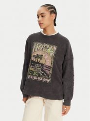 Roxy Bluza ERJKT04276 Szary. Szare bluzy bez kaptura damskie Roxy, xs, z bawełny. Za 129.99 zł.