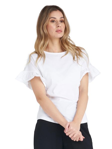 Koszulka miękki na co dzień na siłownię. Żółte bluzki sportowe damskie LEONE 1947 APPAREL, xl, bez kołnierzyka, bez ramiączek. Za 42.06 zł.