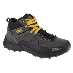 Buty trekkingowe męskie, CMP Kaleepso Mid Hiking. Szare buty trekkingowe męskie CMP, z materiału, bez zapięcia, trekkingowe. Za 299.00 zł.