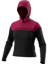 DYNAFIT Bluza funkcyjna w kolorze czarno-fioletowym rozmiar: L. Czarne bluzy z kapturem damskie Dynafit, l, z materiału. Za 223.99 zł.