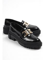 Trendyol Mokasyny w kolorze czarnym rozmiar: 37. Czarne mokasyny damskie Trendyol. Za 91.99 zł.