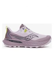 Saucony Buty "Peregrine 15" w kolorze jasnoróżowo-fiołkowym do biegania rozmiar: 39. Różowe obuwie do biegania damskie Saucony. Za 388.16 zł.