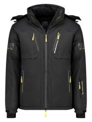 Geographical Norway Kurtka narciarska "Waldo" w kolorze czarnym rozmiar: 3XL. Czarne kurtki narciarskie i snowboardowe damskie Geographical Norway, xl, bez wzorów, bez kaptura, narciarskie. Za 358.48 zł.