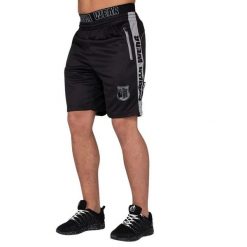 Krótka Gorilla Wear Shelby. Czarne szorty sportowe męskie GORILLA WEAR, s, z materiału, na fitness i siłownię. Za 201.80 zł.