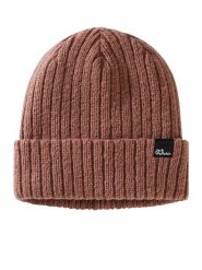 Jack Wolfskin Czapka-beanie "Cushy" w kolorze jasnoróżowym rozmiar: S. Różowe czapki męskie Jack Wolfskin, bez wzorów, prążkowane, sportowe. Za 109.78 zł.