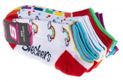 Skechers 3pk Mens Extended Terry Low, męskie skarpetki wielokolorowe. Skarpetki męskie Skechers, bez wzorów, z materiału. Za 89.30 zł.