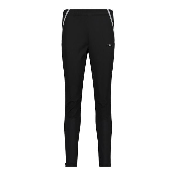 Damskie legginsy CMP. Czarne legginsy damskie CMP, uniwersalny, bez wzorów, z materiału, do biegania. Za 341.05 zł.