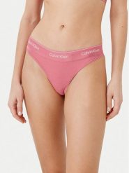 Calvin Klein Underwear Stringi 000QF7878E Różowy. Czerwone stringi damskie Calvin Klein Underwear, s, bez wzorów. Za 79.99 zł.