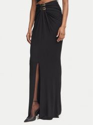 Elisabetta Franchi Spódnica maxi GO-251-67E2-V450 Czarny Slim Fit. Czarne spódniczki damskie Elisabetta Franchi, bez wzorów, z wiskozy, maxi. Za 1,929.00 zł.