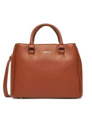 MEXX Torebka C-MEXX-S-009-08 Brązowy. Brązowe torebki klasyczne damskie Mexx, bez wzorów, z materiału, bez dodatków. Za 229.99 zł.
