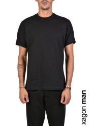 Xagon Man T-Shirt | A20082J30064 | Mężczyzna | Czarny. Czarne t-shirty męskie Xagon, l, bez wzorów, z bawełny, bez kołnierzyka. W wyprzedaży za 139.00 zł.