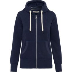 Bluza z kapturem damska Kariban Vintage. Niebieskie bluzy z kapturem damskie KARIBAN, z materiału. Za 197.50 zł.
