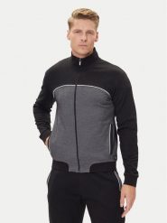 BOSS Bluza 50545567 Czarny Regular Fit. Czarne bluzy bez kaptura męskie Boss, m, z bawełny. Za 469.99 zł.