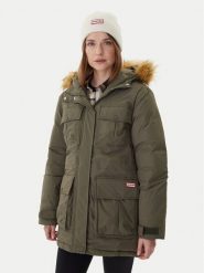 Hunter Parka Glyder HARW0014252 Zielony Regular Fit. Zielone parki damskie Hunter, xs, bez wzorów, z syntetyku. Za 959.99 zł.