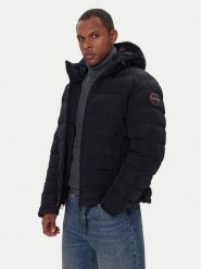 Napapijri Kurtka zimowa A-Terez NP0A88TG Czarny Regular Fit. Czarne kurtki męskie Napapijri, na zimę, m, bez wzorów, z syntetyku, bez kaptura. Za 1,239.00 zł.