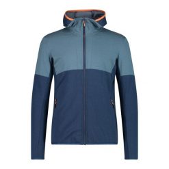 Bluza z kapturem CMP. Niebieskie bluzy z kapturem męskie CMP, l, z polaru. Za 284.70 zł.