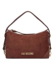 LOVE MOSCHINO Torebka JC4091PP1PLD120A Brązowy. Brązowe torebki klasyczne damskie Love Moschino, bez wzorów, ze skóry, bez dodatków. Za 791.99 zł.