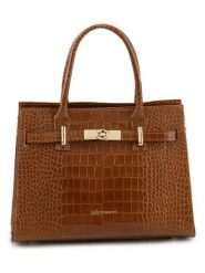 Mia Tomazzi Skórzana torebka "Beltrami" w kolorze jasnobrązowym - 29 x 22 x 14 cm rozmiar: onesize. Brązowe torebki klasyczne damskie Mia Tomazzi, bez wzorów, z materiału, bez dodatków. Za 382.99 zł.