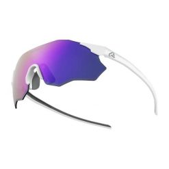 Okulary sportowe, ultralekkie z ochroną UV400 - soczewki lustrzane Rockbros. Brązowe okulary przeciwsłoneczne męskie ROCKBROS, z gumy. Za 71.99 zł.