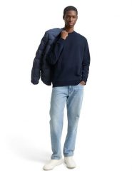 Tom Tailor Bluza w kolorze granatowym rozmiar: S. Niebieskie bluzy bez kaptura męskie Tom Tailor, s. Za 56.79 zł.