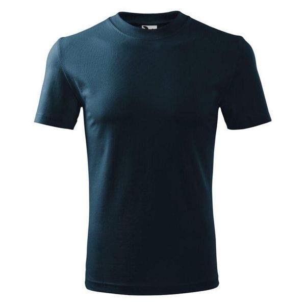 Ciężka Koszulka Unisex Dla Dorosłych. Niebieskie bluzki damskie ALDER, bez wzorów, sportowe, bez kołnierzyka, bez ramiączek. Za 56.99 zł.