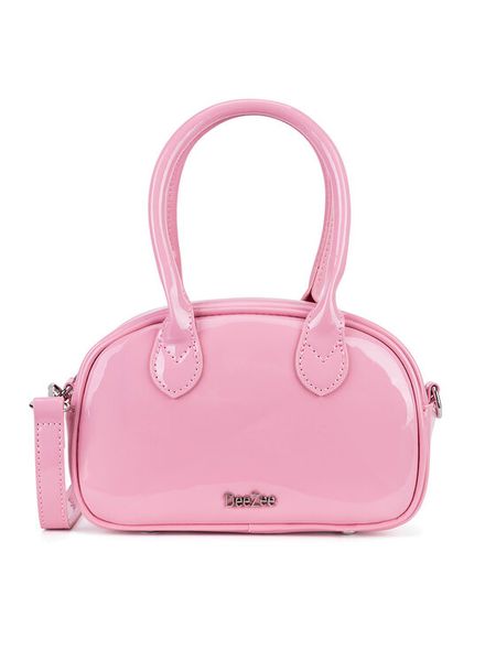 DeeZee Torebka DZE-S-019-07 Różowy. Czerwone torebki klasyczne damskie DeeZee, bez wzorów, bez dodatków. Za 129.99 zł.