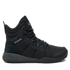 Śniegowce Columbia. Czarne buty zimowe męskie Columbia, bez zapięcia. Za 409.99 zł.